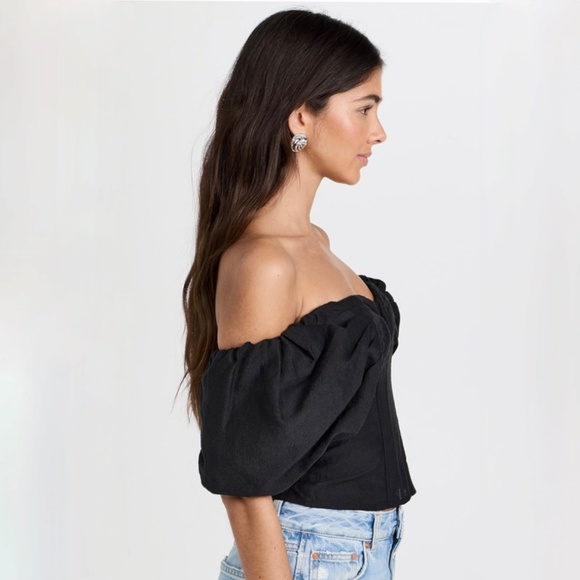 Cult Gaia Samantha Boned Structured Corset Top S - Picture 5 of 11